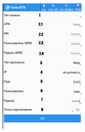настройки ПО Спутник для PrinNet - Рис.2